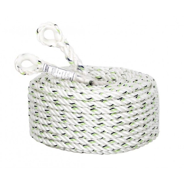 Frânghie poliamidă Kratos Safety 14-16 mm 10 m EN 353-2 FA2010010