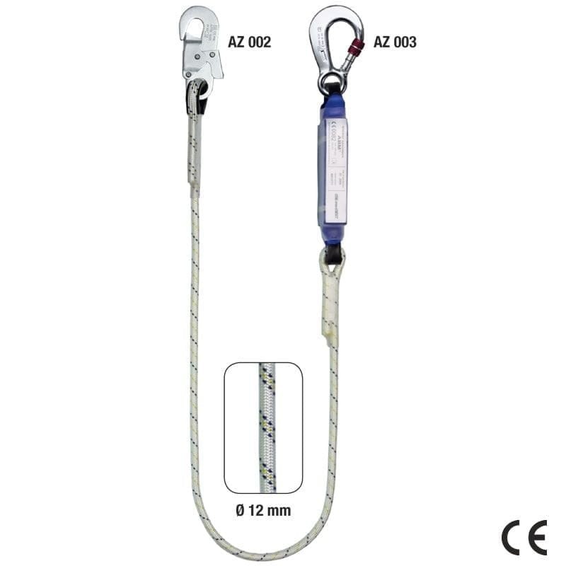 Amortizor soc ABM+LB 121, franghie Ø=12mm, L=2m — Rhino Safety