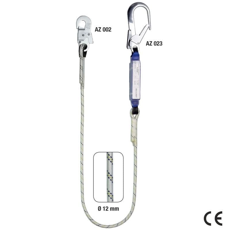Amortizor soc ABM+LB 121-BIG, franghie Ø=12mm, L=2m — Rhino Safety