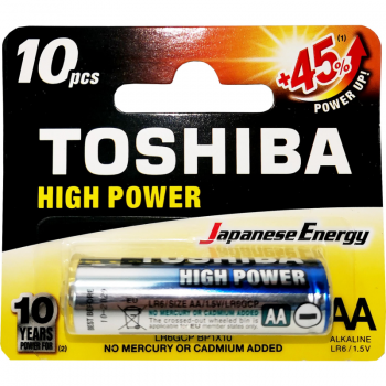 Baterii alcaline Toshiba LR6 1buc