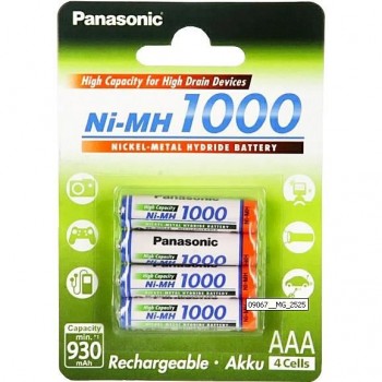 Acumulator Panasonic 1000mAh (B4 BK-4HGAE/4BE)
