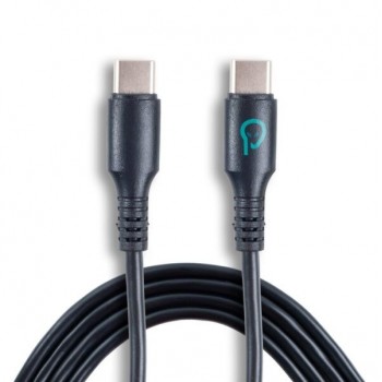 Cablu SPACER USB tip C la USB tip C, 180cm, negru (5949046614930)