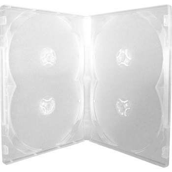 Carcasa 4 DVD transparenta