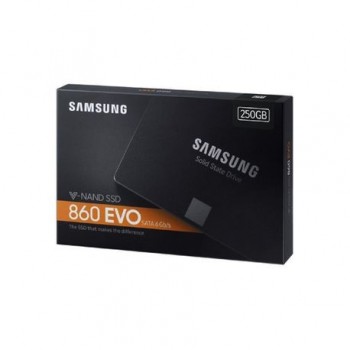 SSD Samsung, 250GB, 860 Evo, retail, SATA3, rata transfer r/w: 550/520 mb/s, 7mm