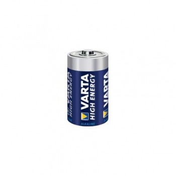 Baterie alcalina Varta High Energy, 1.5V R14, 2 bucati/set