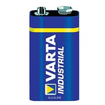 Baterie alcalina Varta 6LR61 Industrial, 9V