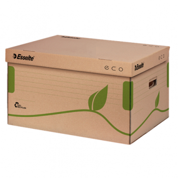 Container arhivare Esselte Eco, cu capac, pentru cutii 80/100