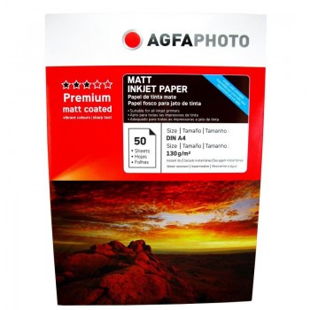 Hartie foto Agfa Matte A4, 130 g/mp