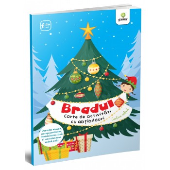 Bradul.Carte de activități cu abțibilduri