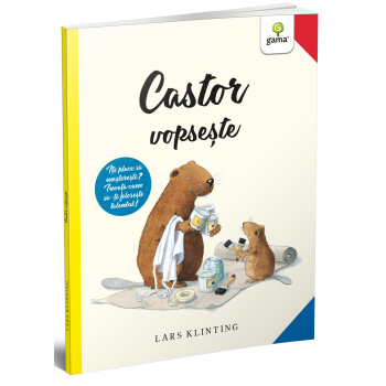 Castor vopsește