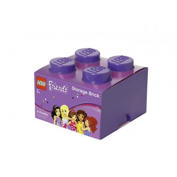 Cutie depozitare LEGO Friends 2x2 violet (40031746)