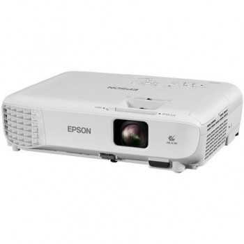 Proiector Epson EB-S05 3LCD, SVGA 800x600,3200 lumeni, 15000:1,lampa6000 ore / 10.000 ore eco mode, Cinch audio in, Composite, HDMI, VGA, Wireless