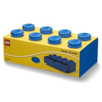 Sertar de birou LEGO 2x4 albastru (40211731)