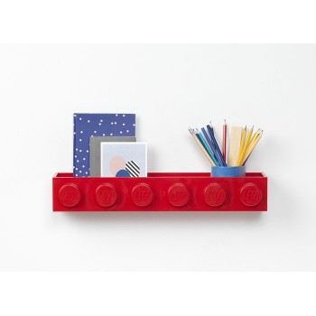 Suport LEGO pentru carti - Rosu