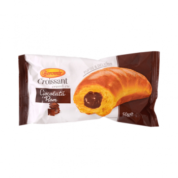 Croissant Ciocolata Si Rom 50gr Boromir