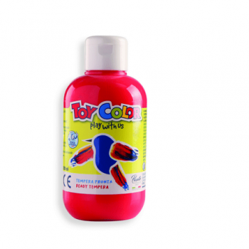 Tempera superlavabila Toy Color, 250 ml, rosu