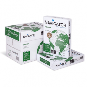 Hartie A4 Navigator, 80 g/mp, 500 coli/top, 5 topuri/cutie