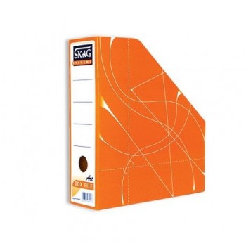 Suport vertical documente Skag Fancy, portocaliu