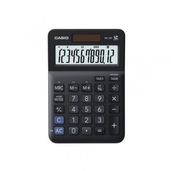 Calculator de birou 12 digits Casio MS-20F negru
