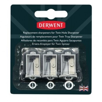 Set 3buc rezerve pentru ascutitoare electrica Derwent simpla Derwent Professional