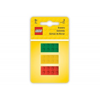 Set 3 radiere LEGO   (51158)