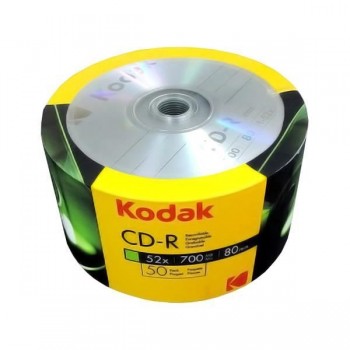 CD-R  Kodak, 700MB, 52x, 50 buc