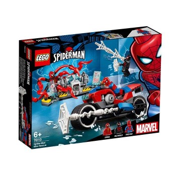 Salvarea cu motocicleta a lui Spider-Man (76113)