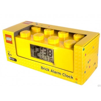 Ceas desteptator LEGO caramida galbena  (9002144)