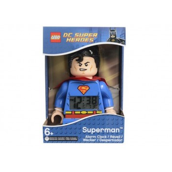Ceas desteptator LEGO DC Super Heroes Superman  (9005701)