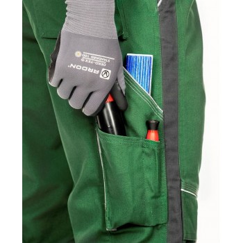 Pantaloni de lucru cu pieptar URBAN VERDE H6445