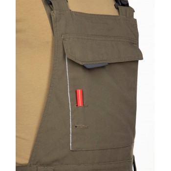 Pantaloni de lucru cu pieptar URBAN VERDE H6452