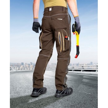 Pantaloni de lucru URBAN maro H6456 in talie