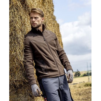 Hanorac SOFTFLEECE COMBO maro H6465