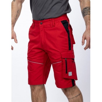 Pantaloni scurti de lucru URBAN ROSU H6504