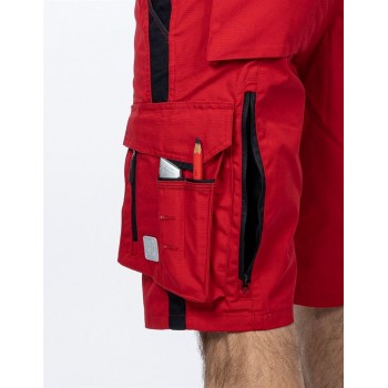 Pantaloni scurti de lucru URBAN ROSU H6504