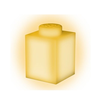 Lampa Caramida LEGO galbena