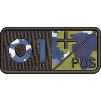ECUSON GRUPA SANGUINA O1 POZITIV - COMBAT 