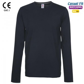 Tricou din bumbac 100% cu maneca lunga PINETA