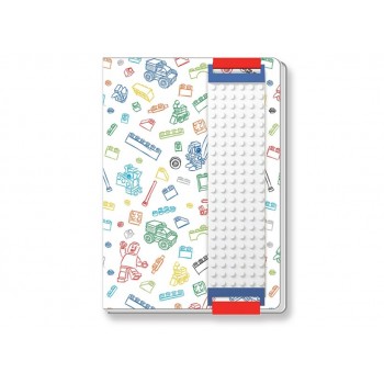 Agenda LEGO alba  (51525)