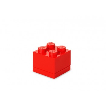 Mini cutie depozitare LEGO 2x2 rosu (40111730)