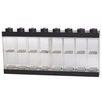 Cutie neagra pentru 16 minifigurine LEGO (40660003)