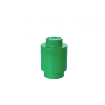 Cutie rotunda depozitare LEGO 1x1 verde inchis (40301734)