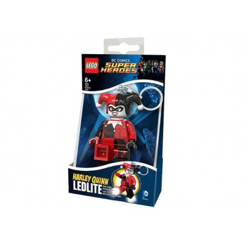 Breloc cu lanterna LEGO DC Super Heroes Harley Quinn  (LGL-KE81)