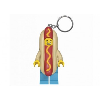 Breloc cu lanterna LEGO  Baiatul Hot Dog   (LGL-KE119)