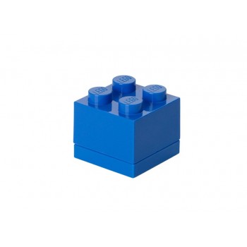 Mini cutie depozitare LEGO 2x2 albastru inchis (40111731)