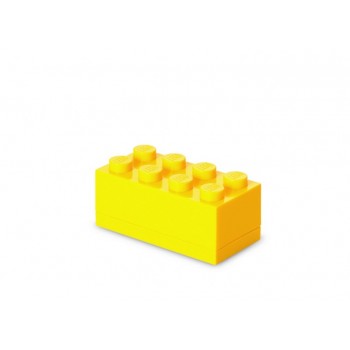 Mini cutie depozitare LEGO 2x4 galben (40121732)