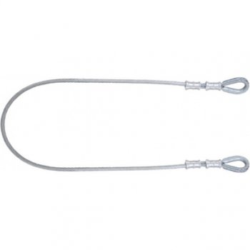 Buclă ancorare oțel Kratos Safety 2 m, manșon PVC FA6000620