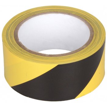 Bandă semnalizare delimitare galben-negru 70 mm x 200 m S7200