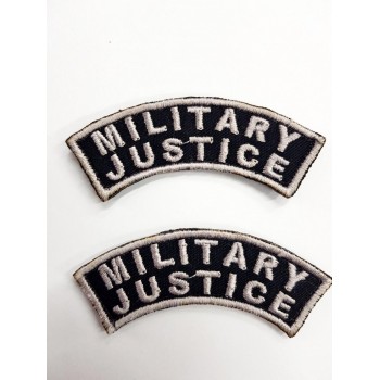 Patch-uri militare / EMBLEMA MILITARY JUSTY / combat