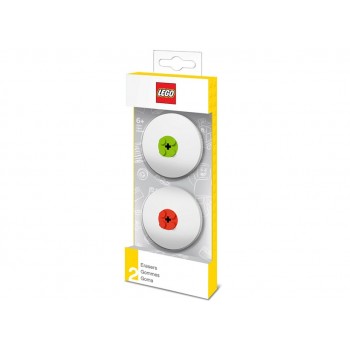 Set 2 radiere LEGO - rosu si verde (51519)